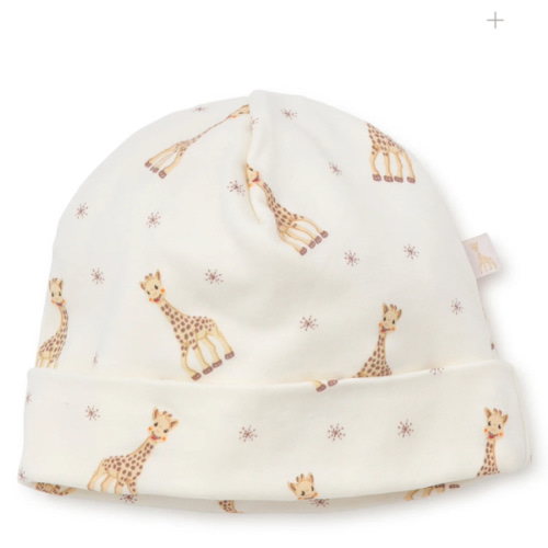 Sophie la girafe Ecru Print Hat