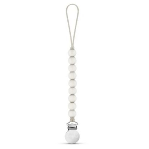 Bleu La La Beaded Pacifier Clip Holder for Baby Boys and Girls - Sky Blue, 1 Pack