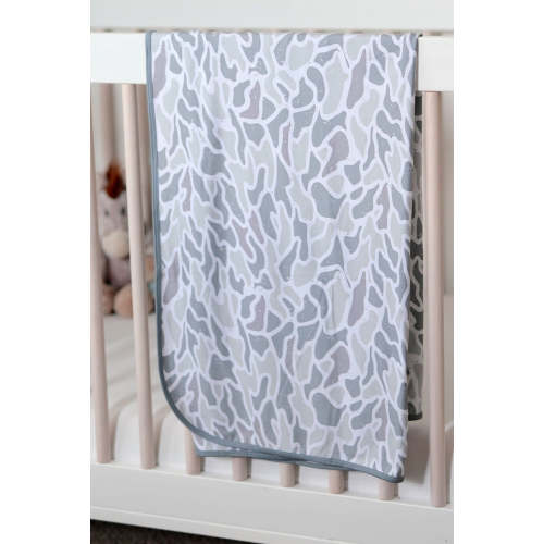 Baby Swaddle - White Camo