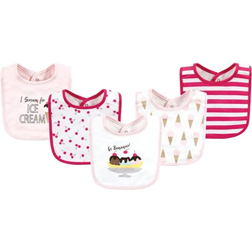 Hudson Baby Unisex BabyCotton Bibs