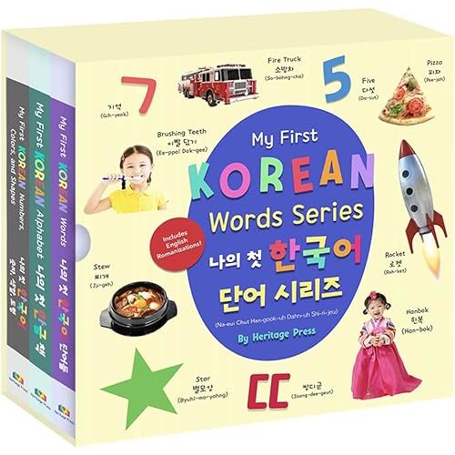 My First Korean Words Series: Korean English Bilingual, Korean Baby Book Kids Books Childrens Books, Korean Book For Kids Board book – April 24, 2022
