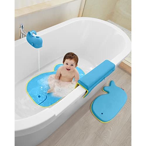 Skip Hop Baby Bath Spout Cover, Universal Fit, Moby, Blue