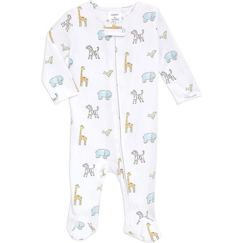 aden + anais Comfort Knit Footie One Piece – Onesie Footie Pajamas for Babies