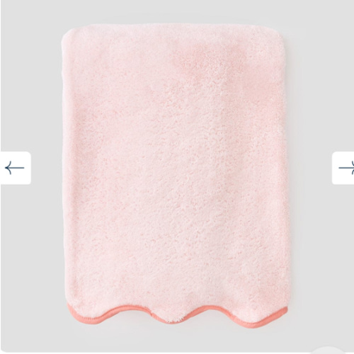 Scallop Bath Towel