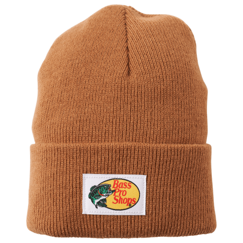 Bass Pro Shops Knit Sewn-On Logo Label Beanie for Kids
