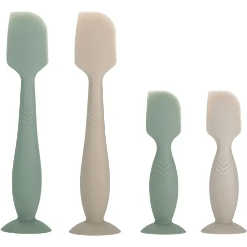 Diaper Cream Spatula Applicator 4pk - 2Lg 2Mini (Green, gray)