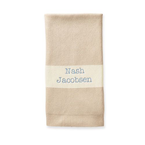 Cotton Cashmere Blend Stroller Blanket