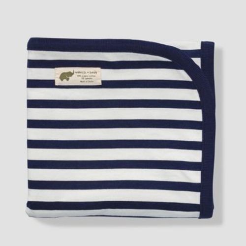 Layette by Monica + Andy Coming Home Swaddle Blanket - Gray Stripes