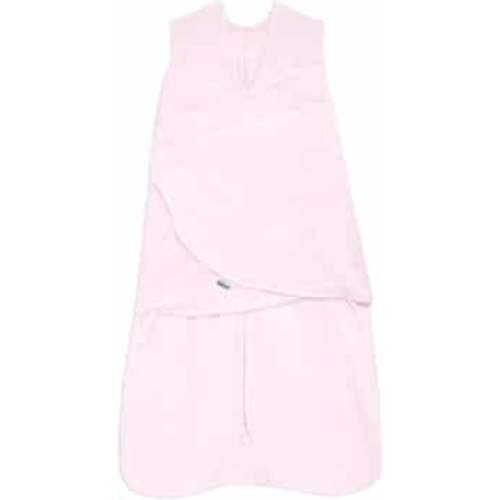 HALO Micro-Fleece Sleepsack Swaddle, 3-Way Adjustable Wearable Blanket, TOG 3.0, Soft Pink, Small, 3-6 Months