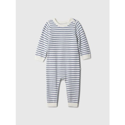 Baby CashSoft Stripe Sweater One-Piece