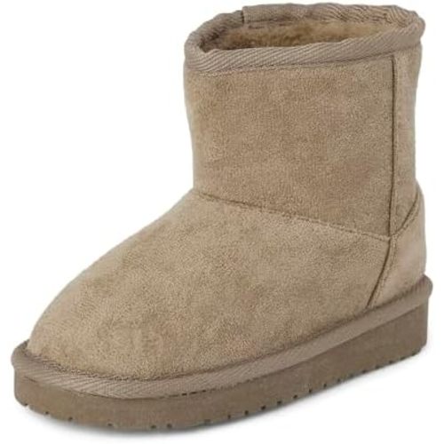 The Children's Place Girl's Baby Toddler Classic Ankle Boots, Faux Fur Lined