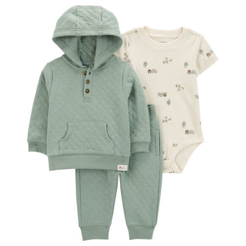 Baby 3-Piece Quilted Little Cardigan Set - Carter's | Carter's