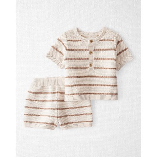 Baby 2-Piece Organic Cotton Sweater Knit Set - Little Planet | Carter's
