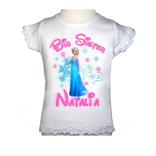 Frozen Elsa Big Sister Shirt  Frozen Shirt by TheMemoryMakers