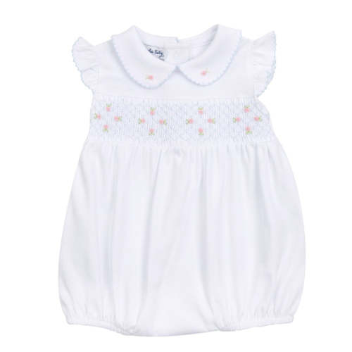Charlotte's Classics Smocked Collared Bubble