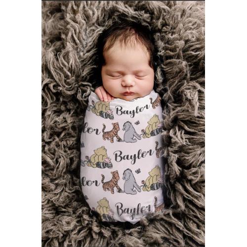 Classic Pooh Blanket Winnie the Pooh Blanket Pooh Name - Etsy