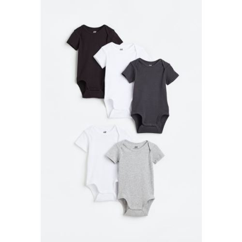 5-pack Cotton Bodysuits