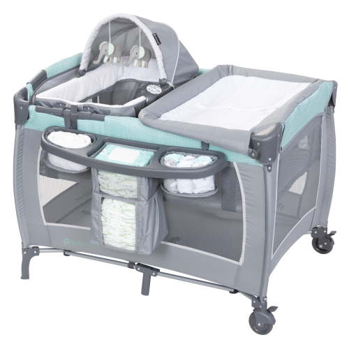 Baby Trend Lil Snooze Deluxe III, Cozy Mint