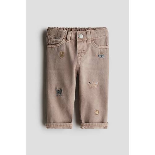 EMBROIDERY-DETAIL JEANS