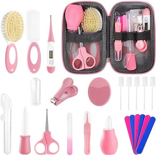 Baby Healthcare and Grooming Kit for Newborns, 24PCs