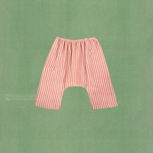 striped pink cotton pants — house is casa
