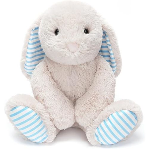 Beige Cream Bunny Rabbit Stuffed Animals Plush Toys for Kids Girls Boys Baby Birthday Bedtime Gift,17.7 inches
