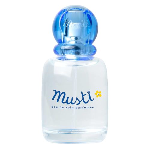 Mustela Musti - Spray de perfume y colonia a base de plantas para bebé, fragancia delicada para niños y niñas, con extractos de manzanilla y miel, sin alcohol, 1.69 onzas líquidas