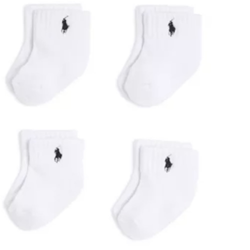 Boys' Classic Gripper Socks, Pack of 6 - Baby