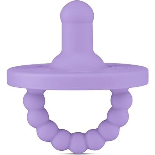 Ryan & Rose Cutie PAT Pacifier Teether (Stage 1, Orchid)