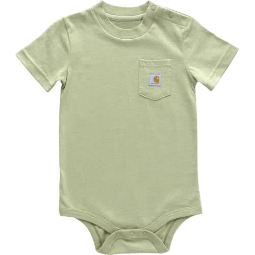 Carhartt Kid's CA5004 Short-Sleeve Pocket Bodysuit