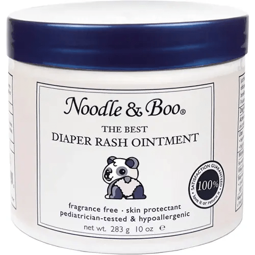 Noodle & Boo The Best Diaper Rash Ointment, Multi Purpose Baby Skin Care Zinc Oxide Ointment For Diaper Rash Prevention, Treatment & Relief, 10 Oz.