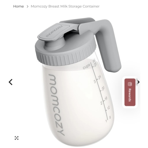 Momcozy Breast Milk Pitcher, Resistant to Heat and Cold Abrupt Temp S