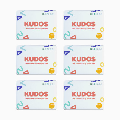 Kudos Diapers, Monthly Supply - Size 2, 192 Count