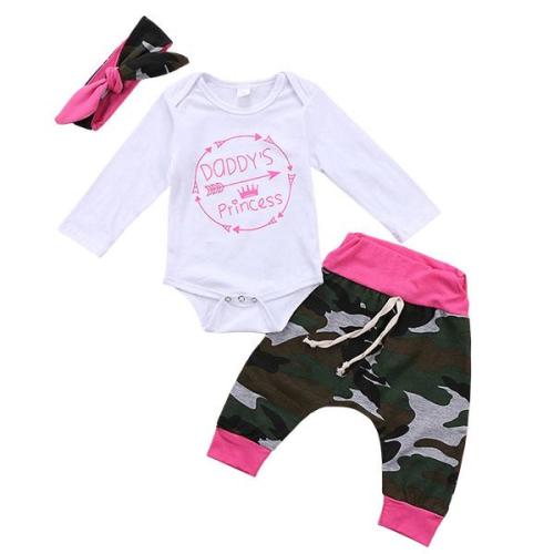 Pink Camo Set-Newborn-Baby-Toddler-Infant-Camo Pink Set-Alure Baby Collections