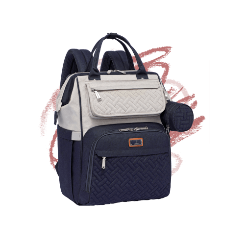 Wide Top Diaper Bag