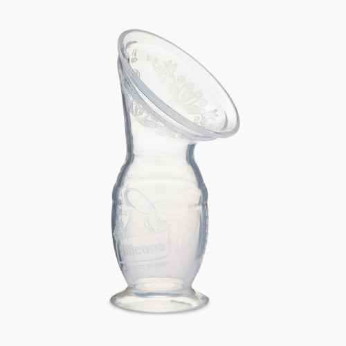 Haakaa Silicone Breast Pump with Lid - 4 Oz