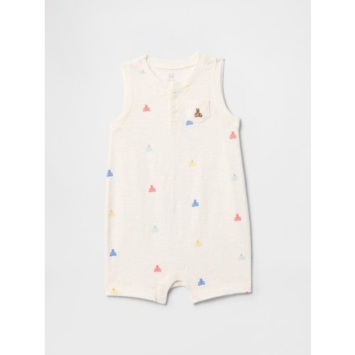 Baby Organic Cotton Shorty One-Piece