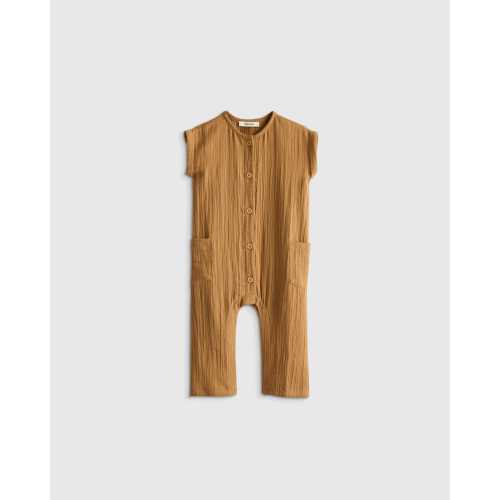 Organic Cotton Gauze Romper