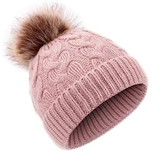 DANMY Baby Beanie Hat, Infant Newborn Toddler Winter Warm Knit Cap for Little Boys Girls, Winter Warm Hat