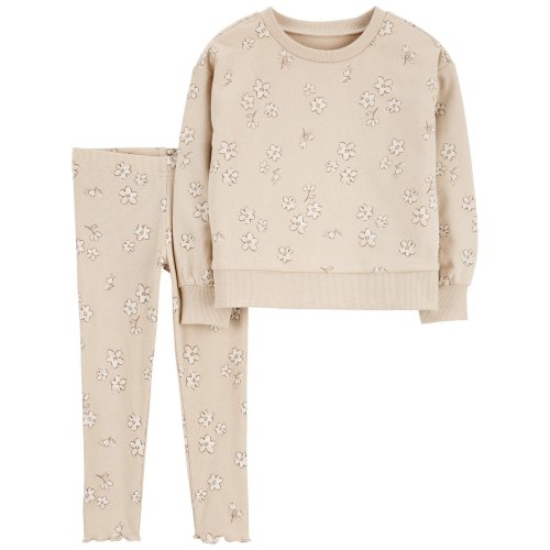 Baby 2-Piece Floral Pullover & Stretch Legging Set - Carter's | Carter's