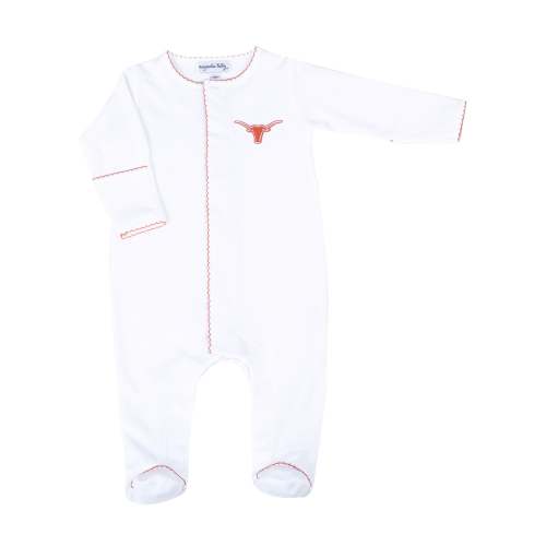 Lil' Longhorn Embroidered Footie