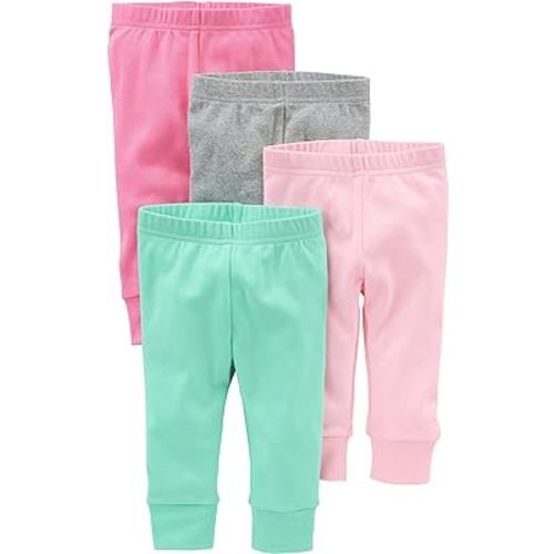 Simple Joys by Carter's Baby Girls' 4-Pack Pants