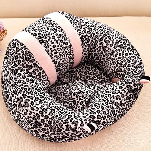 Baby Support Seat, 17inch Baby Support Seat Sofa Plush Soft Animal Shaped Baby Learning to Sit Chairfor Baby 12-36 Moon
