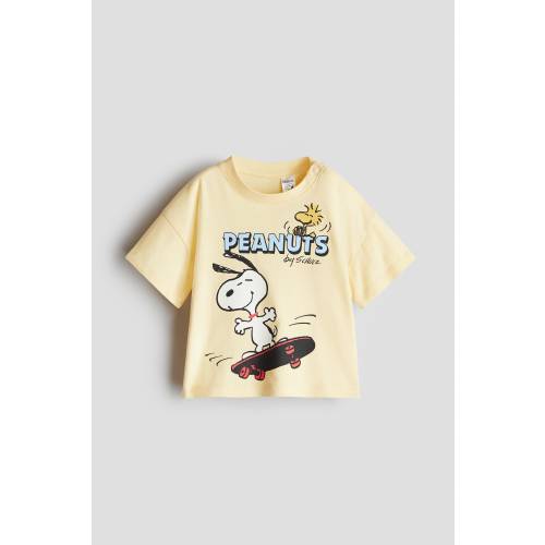 COTTON T-SHIRT WITH PRINTED MOTIF