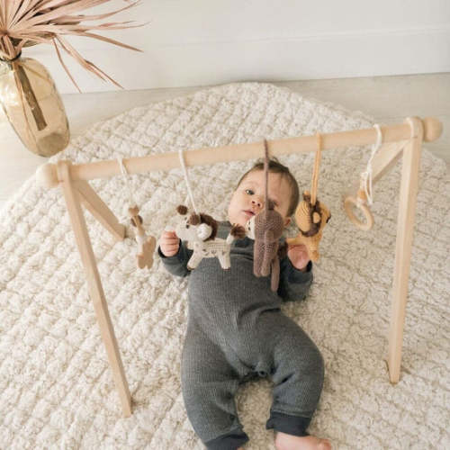 Large & Thick Sherpa Cotton Baby Play Mat