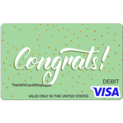 Visa&#x20;Congrats&#x20;Green&#x20;Gift&#x20;Card