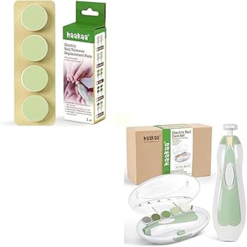 haakaa Baby Nail File Electric and Replacement Pads