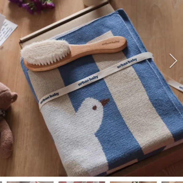 Cotton Baby Blanket - Birdie