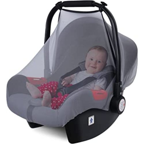 Mosquito Net for Baby Car Seat Stroller, Mesh Insect Nets Bugs Netting, Breathable Infant Carseat Canopy Carrier Cover, Universal Fit, Portable, Durable (Gray)                 Mosquito Net for Baby Car Seat Stroller, Mesh Insect Nets Bugs Netting, Breatha