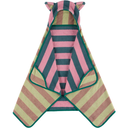 Multicolor Baby Hooded Bath Towel